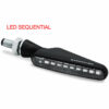 Frecce Moto Sequenziali a Led Omologate Barracuda SQB-LED