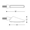 Frecce Moto Sequenziali a Led Omologate Barracuda SQB-LED