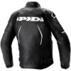 GIUBOTTO MOTO SPIDI IN PELLE SPORTIVO EVORIDER 2 NERO BIANCO