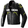 GIUBOTTO MOTO SPIDI IN PELLE SPORTIVO EVORIDER 2 NERO GIALLO
