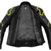 GIUBOTTO MOTO SPIDI IN PELLE SPORTIVO EVORIDER 2 NERO GIALLO