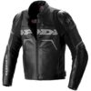 GIUBOTTO MOTO SPIDI  IN PELLE SPORTIVO EVORIDER 2 NERO