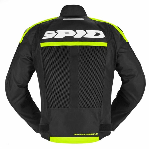 Giacca Moto Spidi Progressive D297 Net H2out Giallo