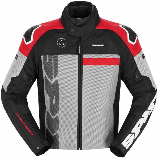 Giacca Moto Spidi Progressive D297 Net H2out Rosso