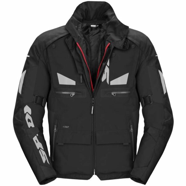 Giacca Moto Spidi Crossmaster H2out Nero