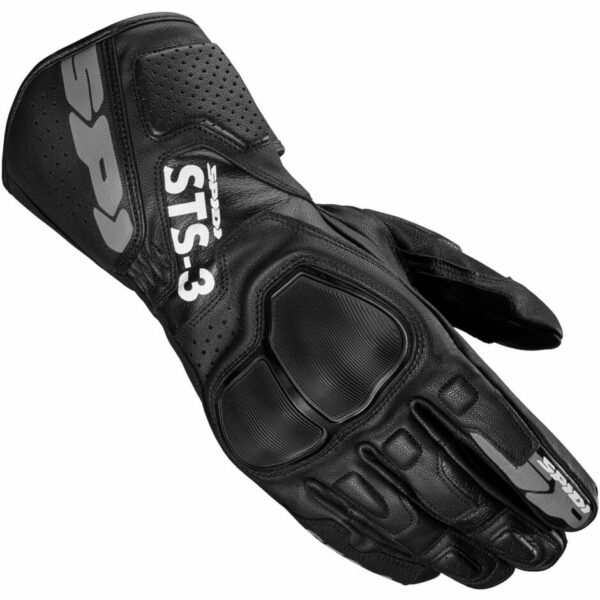 Guanti Moto Sportivo Pelle Spidi Sts-3 Nero