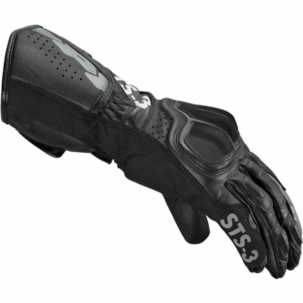 Guanti Moto Sportivo Pelle Spidi Sts-3 Nero