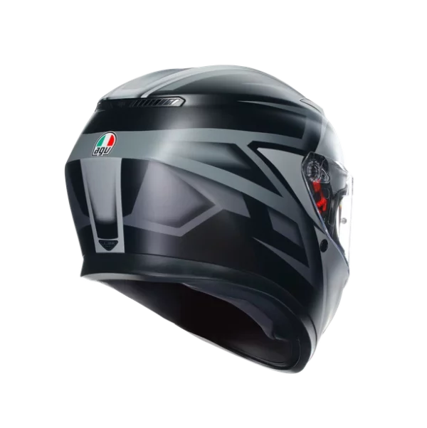 CASCO MOTO AGV K3 E2206 COMPOUND MATT / BLACK / GREY