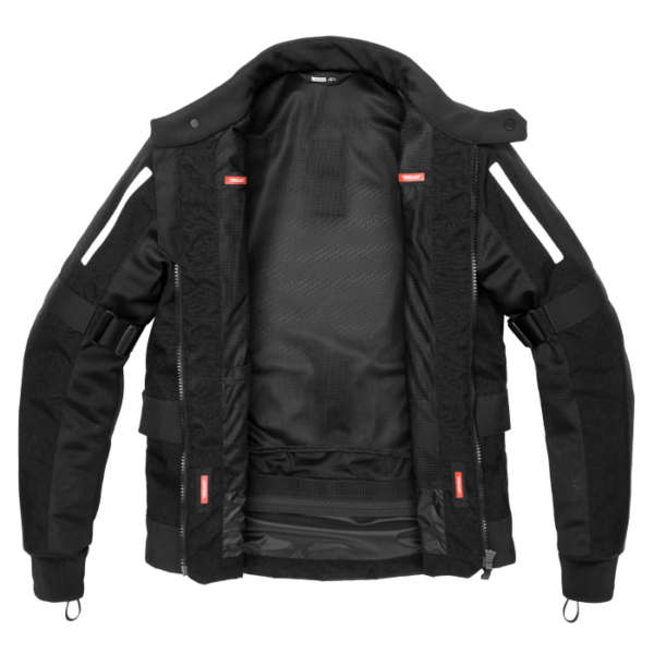 GIACCA MOTO UOMO SPIDI NET H2OUT - NERO