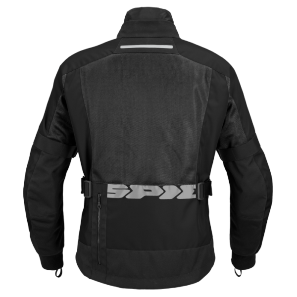 GIACCA MOTO UOMO SPIDI NET H2OUT - NERO