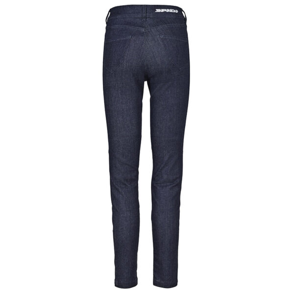 Pantalone Elasticizzato Spidi Moto Jeggings Donna Blu