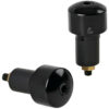 Coppia di Contrappesi Manubrio Moto Lampa Nero 17/23 mm
