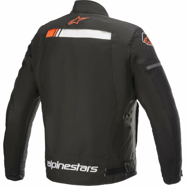 GIUBBOTTO MOTO Alpinestars T-SP S IGNITION WATERPROOF Nero Bianco Rosso Fluo