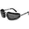 Occhiali Moto Baruffaldi Easy Rider Neri Doppia Lente Yellow