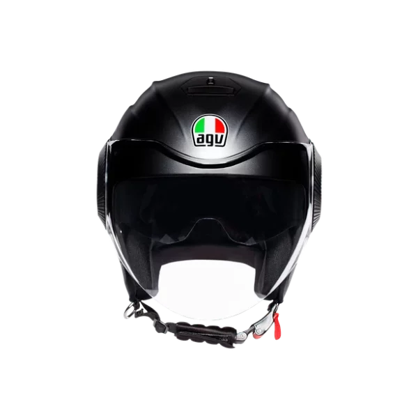CASCO MOTO AGV JET ORBYT E2205 MONO NERO OPCACO