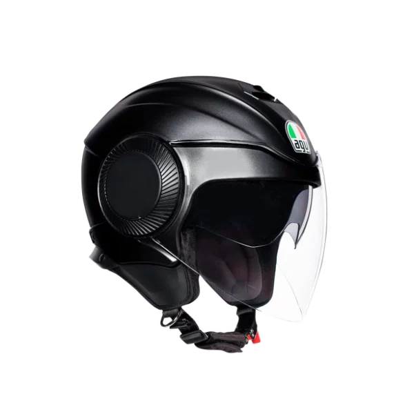 CASCO MOTO AGV JET ORBYT E2205 MONO NERO OPCACO
