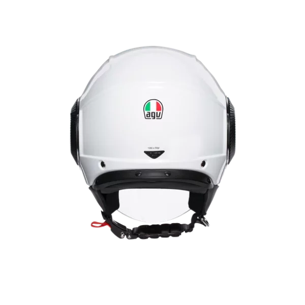 CASCO MOTO AGV JET ORBYT E2205 MONO BIANCO PERLA