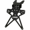 Porta targa Moto Universale Regolabile Aero-X Evo 1 Lampa