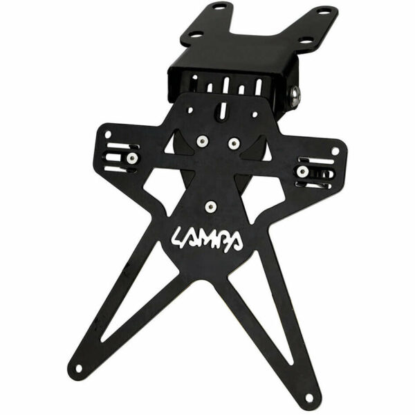 Porta targa Moto Universale Regolabile Aero-X Evo 1 Lampa