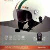 AURICOLARE WIRELESS PER CASCO MOTO  GPS MUSICA IMPERMEABILE