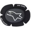 Saponette Alpinestars GP SPORT EVO KNEE SLIDER Nero Bianco