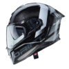 CASCO MOTO INTEGRALE CABERG DRIFT EVO CARBON SONIC ANTRACITE BIANCO