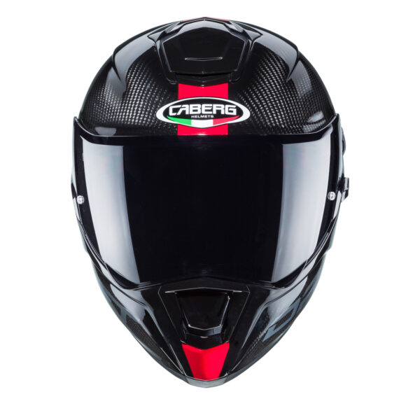 CASCO MOTO INTEGRALE CABERG DRIFT EVO SONIC ANTRACITE ROSSO