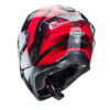 CASCO MOTO INTEGRALE CABERG DRIFT EVO SONIC ANTRACITE ROSSO