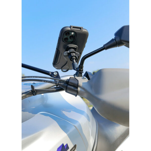 Supporto Con Attacco Per Specchietti e Viti Passanti 90562 Titan Pole OPTILINE