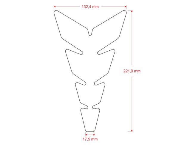 PROTEGGI SERBATOIO MOTO UNIVERSALE TRASPARENTE ONEDESIGN