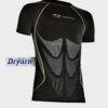 Maglia Moto Seamless Manica corta Spark Bluby Nero