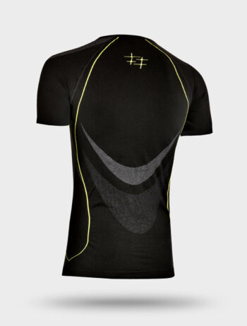 Maglia Moto Seamless Manica corta Spark Bluby Nero