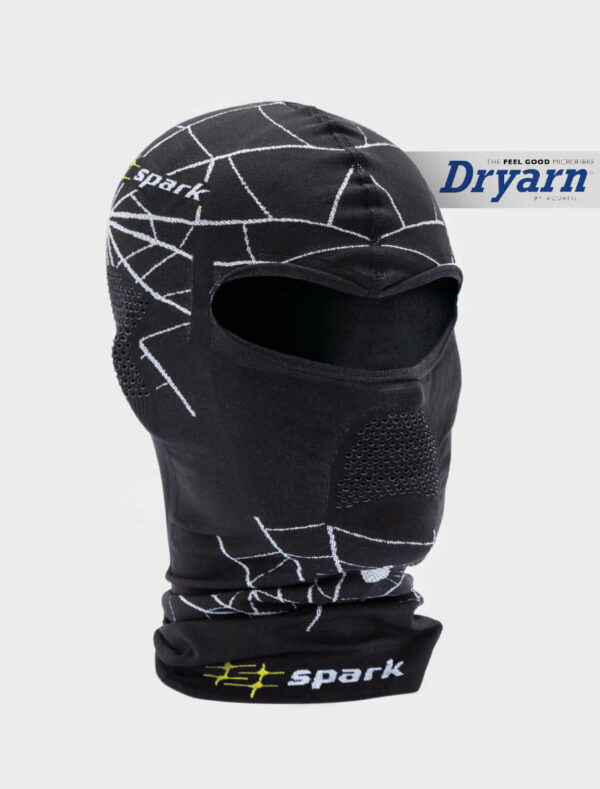 Sottocasco Moto in Dryarn Nero Spark mono SPIDER