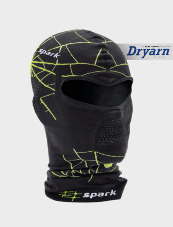 Sottocasco Moto  in Dryarn Spark mono SPIDER NERO/FLOU