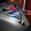 PROTEGGI SERBATOIO MOTO IN RESINA BLU-NERO-ROSSO SUZUKI