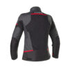 Giacca Moto Uomo Clover Airjet 5 Jacket Grey Red Black