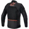GIACCA MOTO ALPINESTARS VIPER V3 AIR FLUO ROSSO NERO