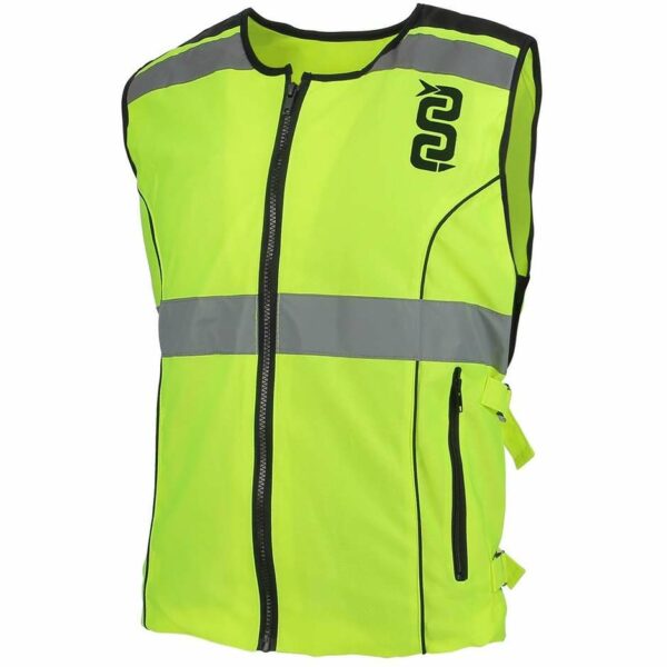 Gilet Moto Flash Ad Alta Visibilità OJ  J1390 Giallo Fluo