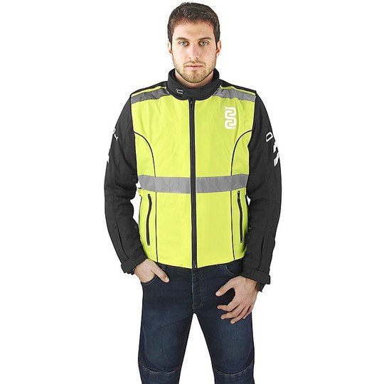 Gilet Moto Flash Ad Alta Visibilità OJ  J1390 Giallo Fluo