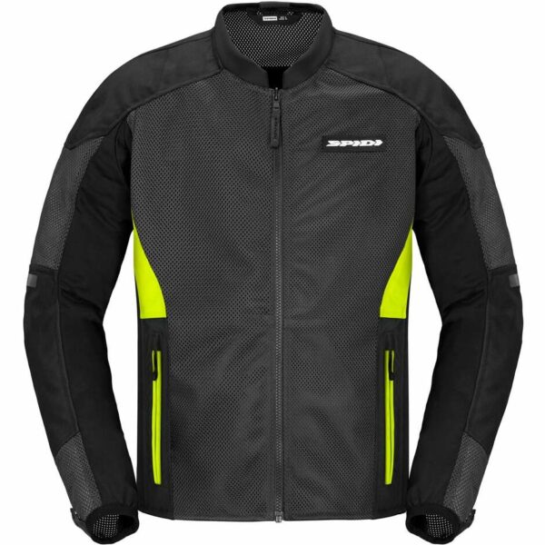GIUBBOTTO MOTO SUPER ESTIVA SPIDI SUPER NET NERO GIALLO