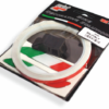 Profilo Ruota Riflettente Adesivo Colore Verde, Bianco, Rosso e Nero