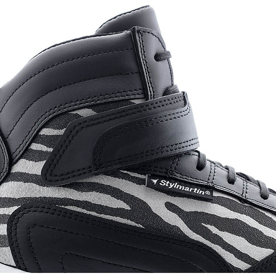 Scarpe Moto Sportive Donna Certificate Stylmartin AUDAX JUNGLE Nero