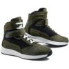 Scarpe Moto Sportive Certificate Stylmartin AUDAX WP Verde Militare