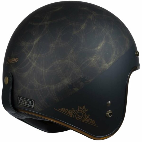 CASCO MOTO JET PRIMO ORIGINE PRIMO ROCKER BRONZO OPACO