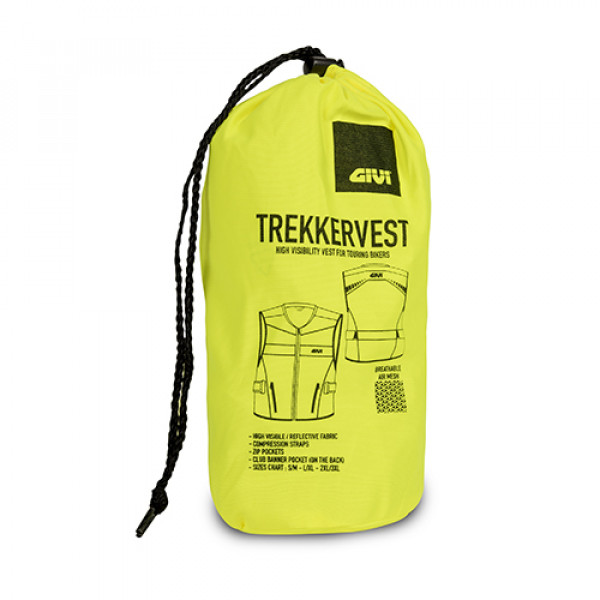 Gilet Ad Alta Visibilità GIVI VEST02 Giallo Fluo