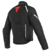 GIACCA MOTO IN TESUTO DAINESE LAGUNA SECA 3 D-DRY NERO ROSSO BIANCO
