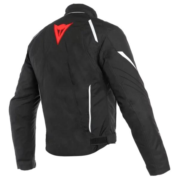 GIACCA MOTO IN TESUTO DAINESE LAGUNA SECA 3 D-DRY NERO ROSSO BIANCO