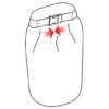 Sacca Moto Dry-Tube Impermeabile Lampa 10 Litri