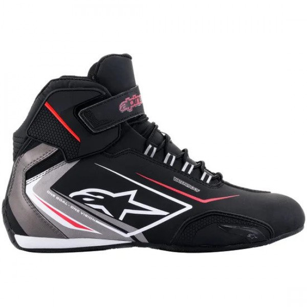 SCARPE MOTO ALPINESTARS SEKTOR WATERPROOF GRIGIO BIANCO NERO