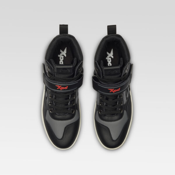 SNEAKERS MOTO PRO TECHNICHE XPD S111 ANTRACITE/ROSSO